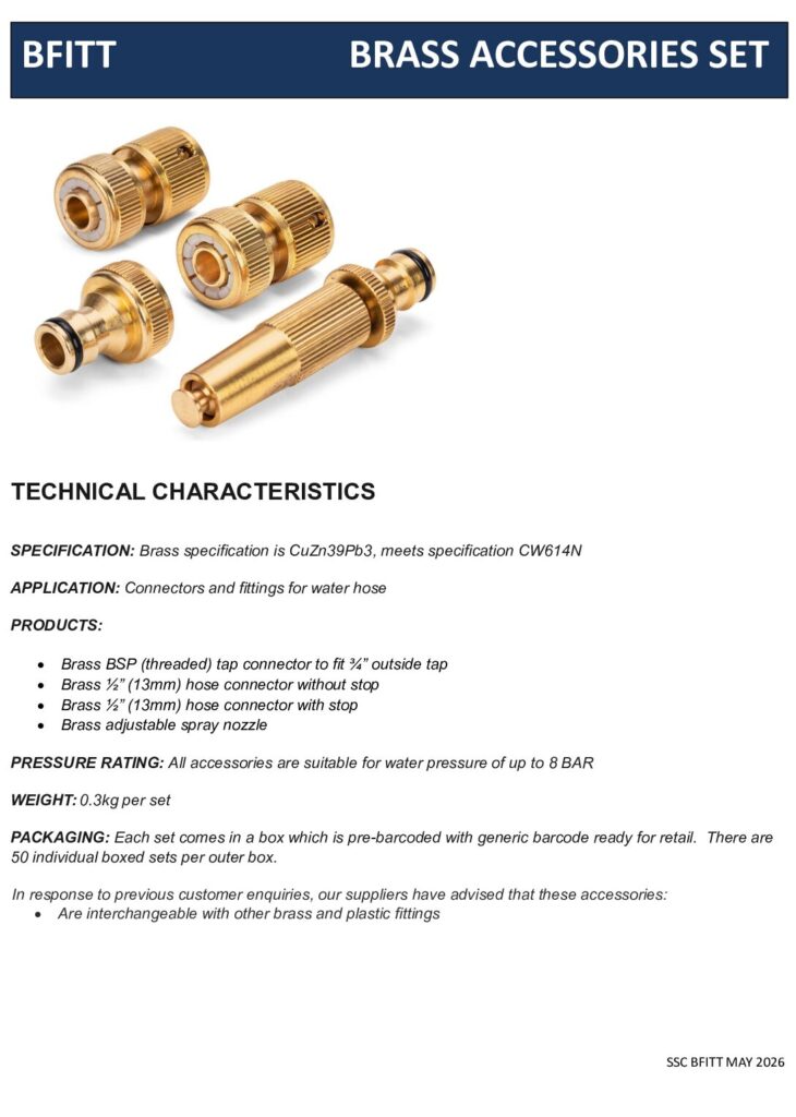 Specification Sheet