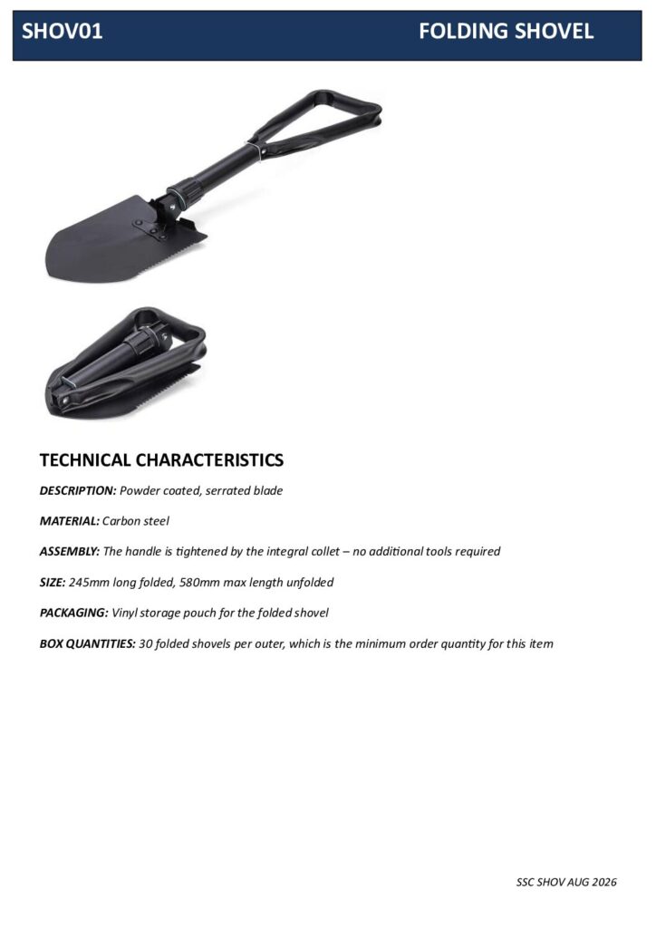 Specification Sheet