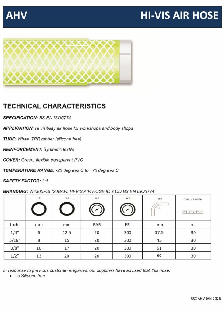 Specification Sheet