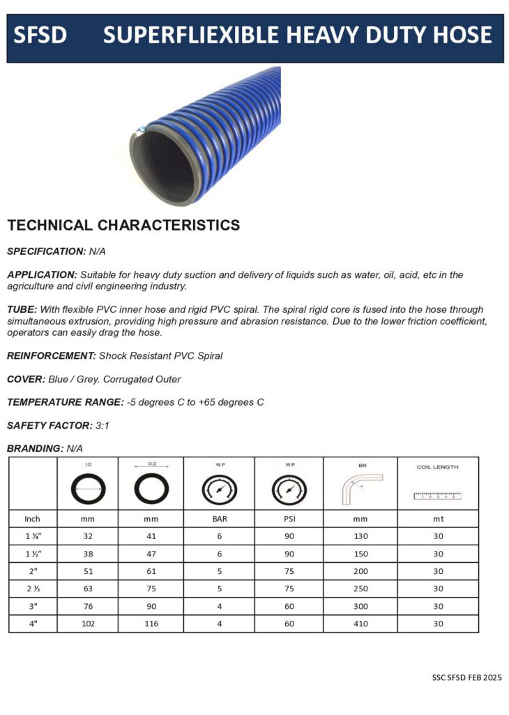 Specification Sheet